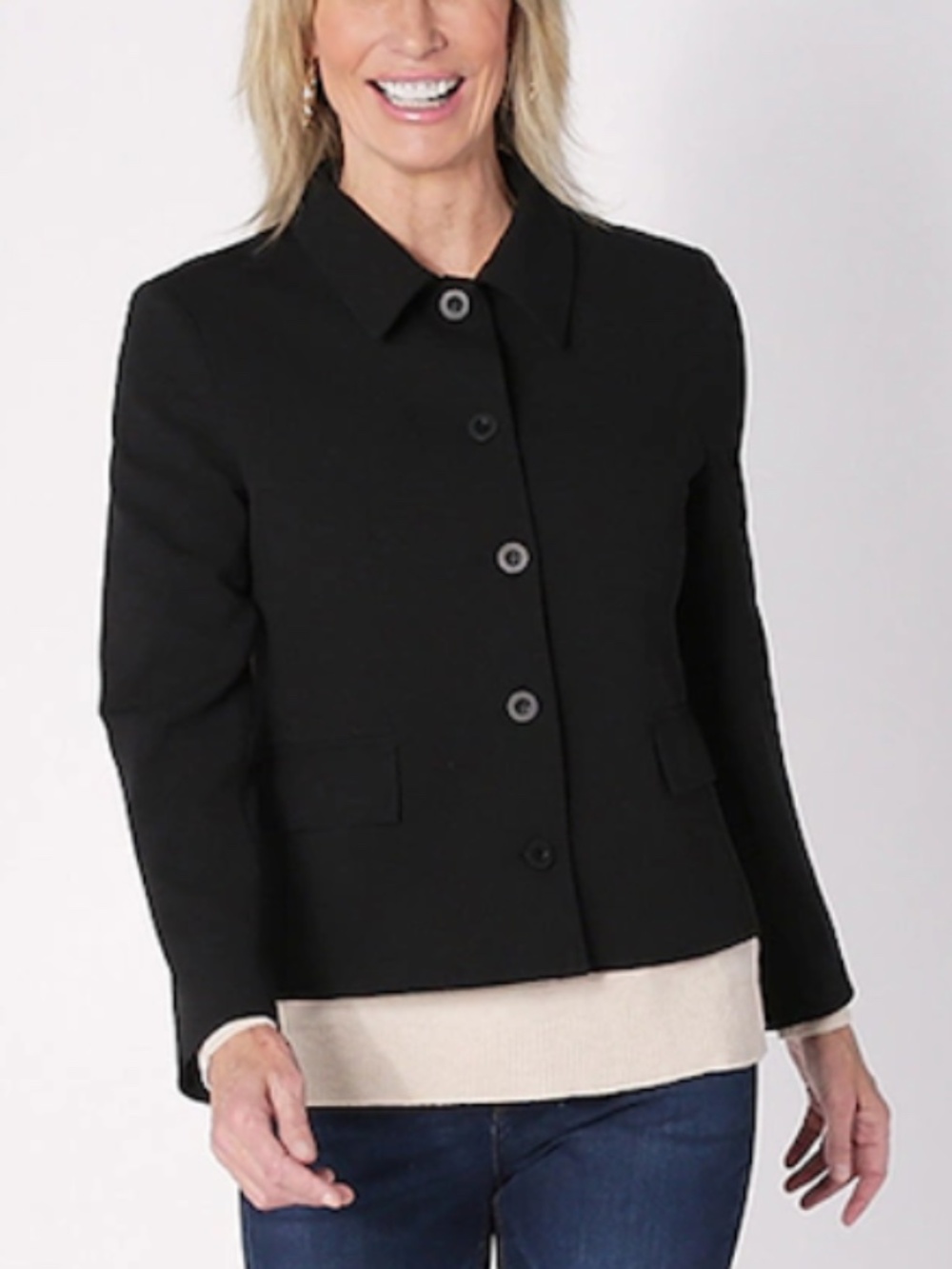Brian Bailey Lightweight Jacket Blazer Black XXL